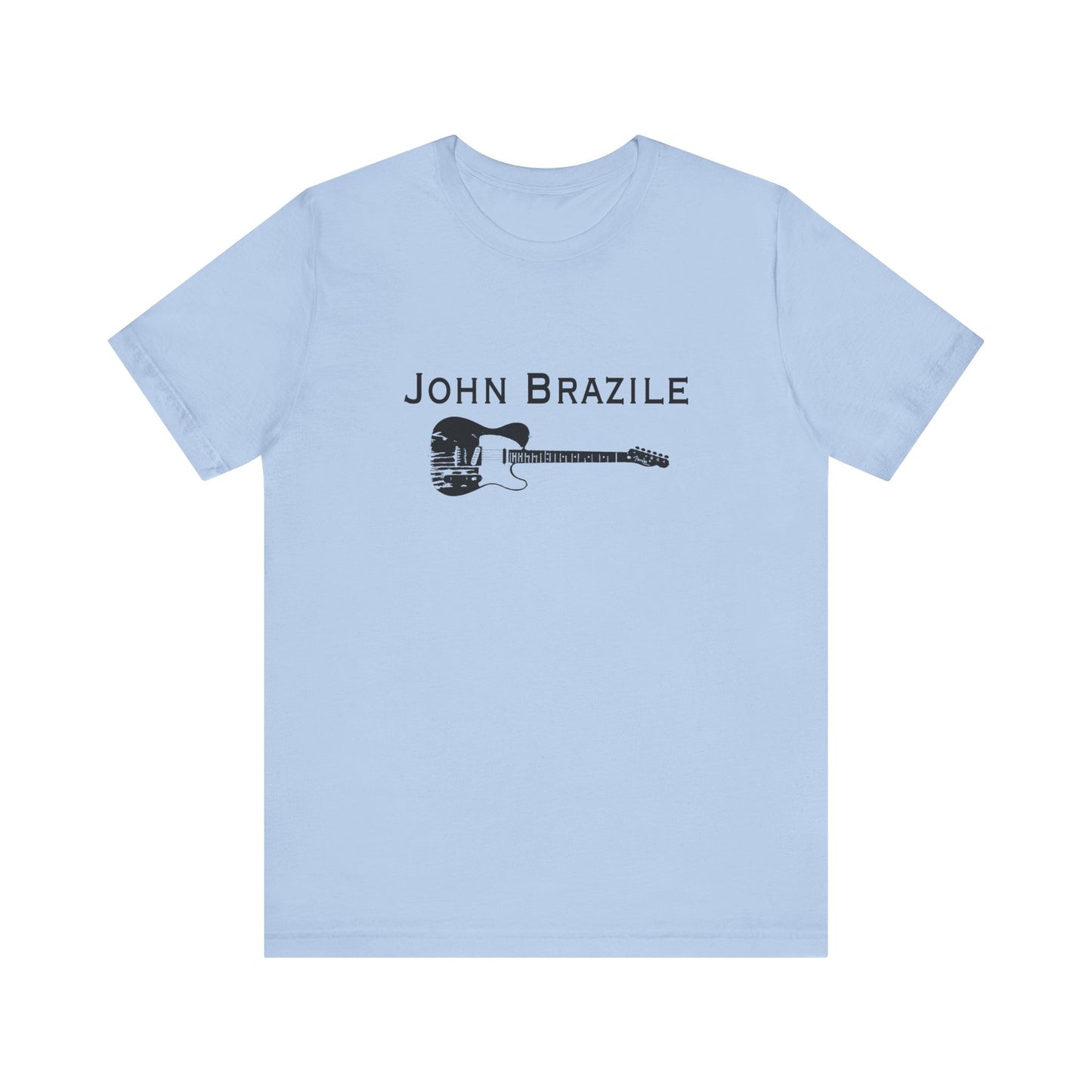 A Classic: The John Brazile Guitar Tee  - Unisex Jersey Short Sleeve