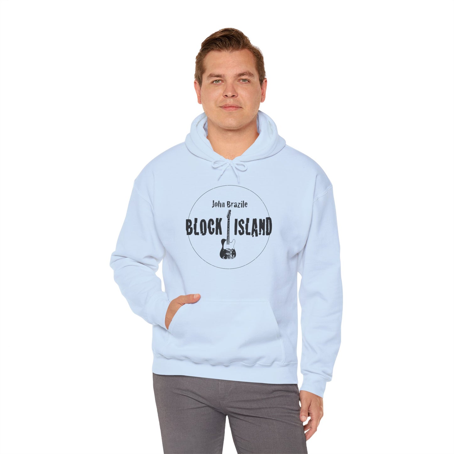 Block Island John Brazile - Unisex Heavy Blend Hooded Sweatshirt