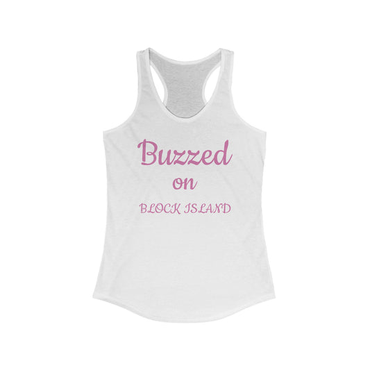 Buzzed on Block Island - Women's Racerback Tank