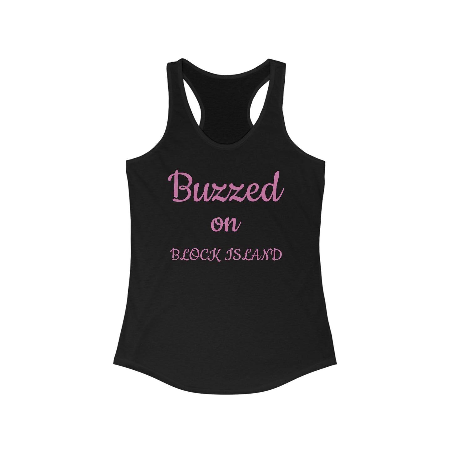 Buzzed on Block Island - Women's Racerback Tank