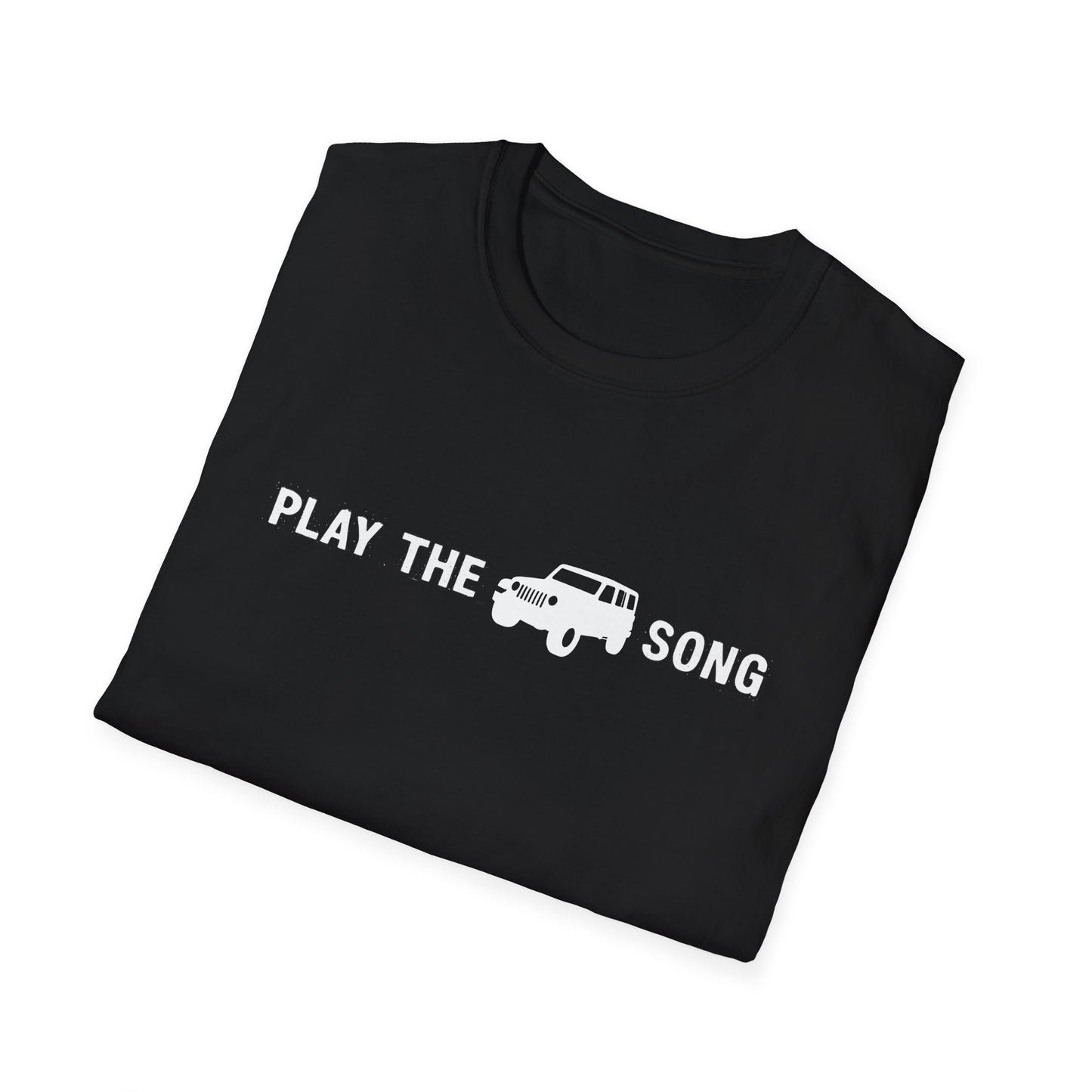 Can Always Tell "Play The Song" White letters