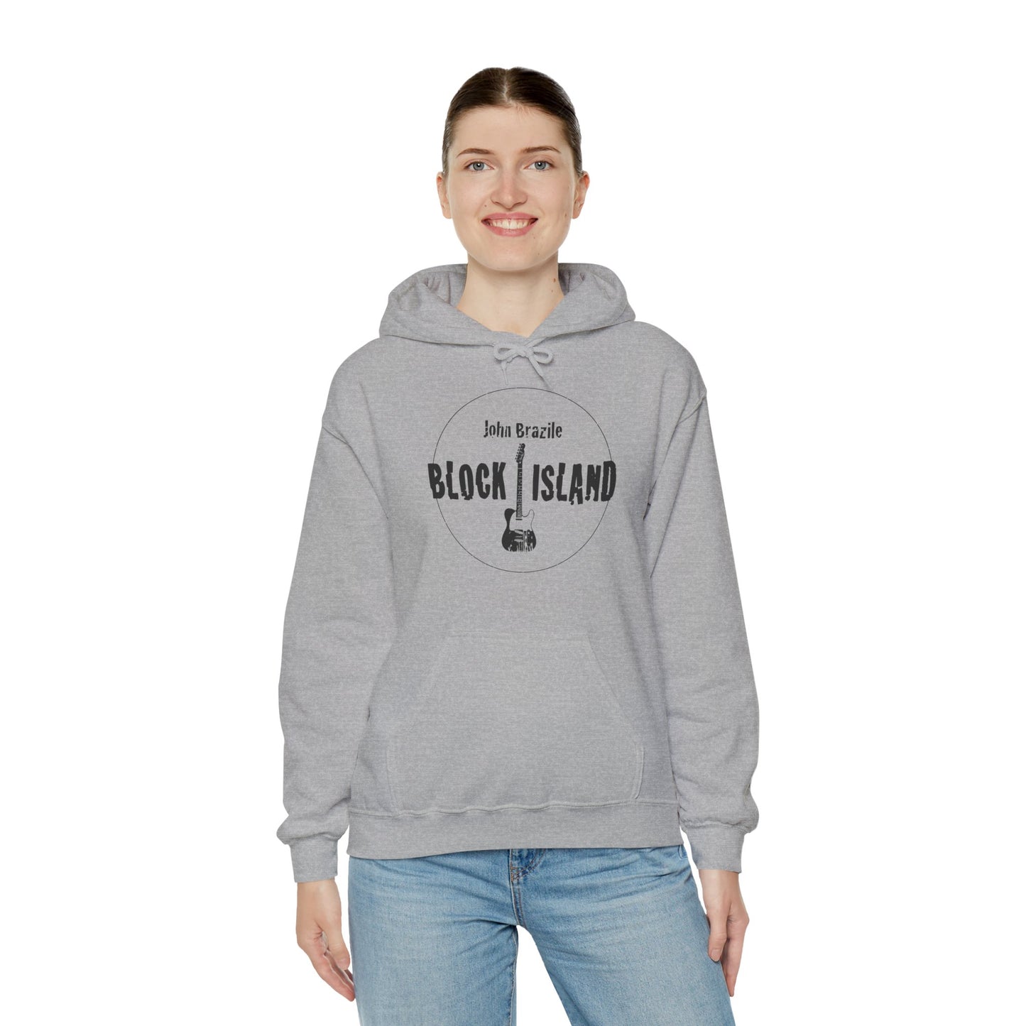 Block Island John Brazile - Unisex Heavy Blend Hooded Sweatshirt