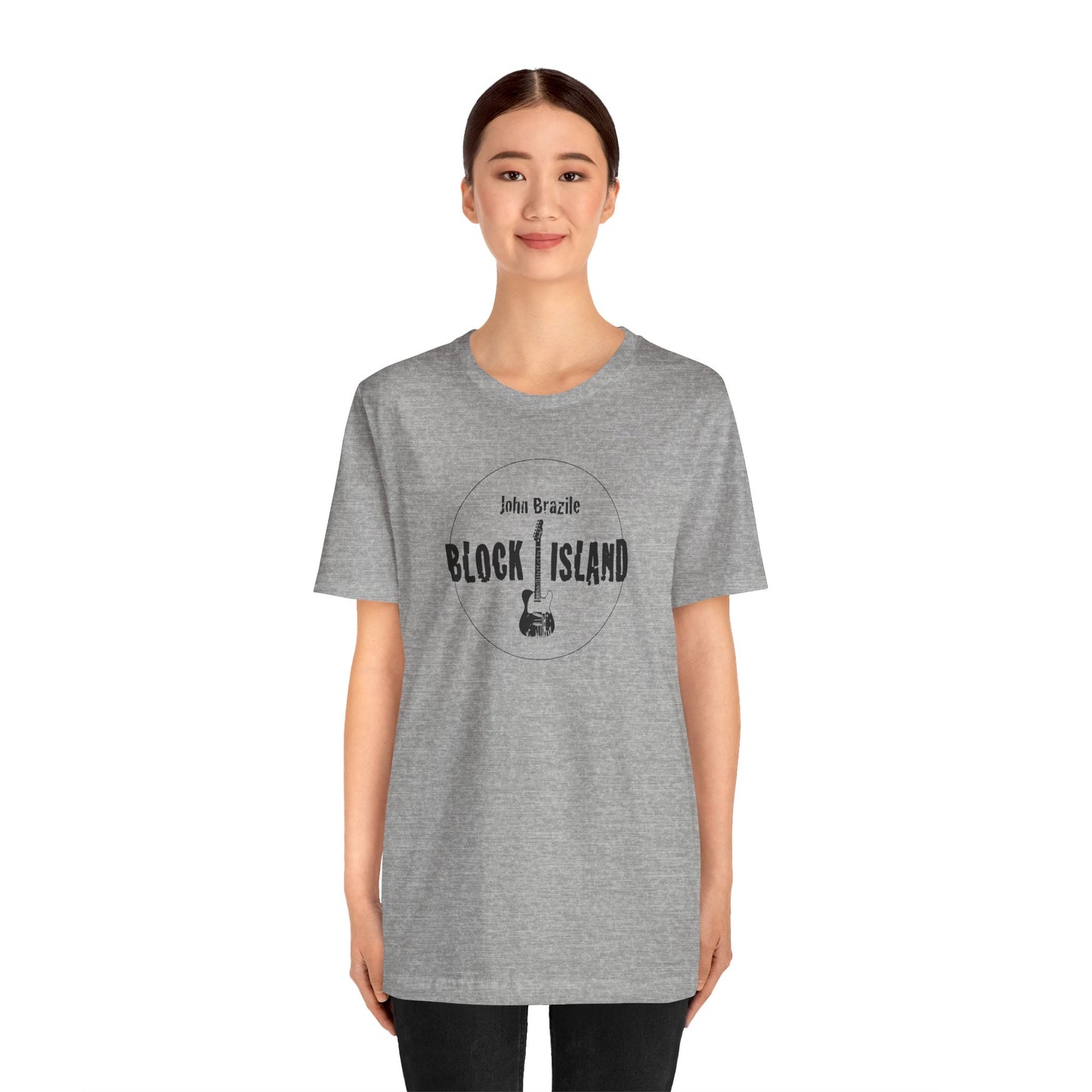 Block Island John Brazile - Unisex Jersey Short Sleeve Tee