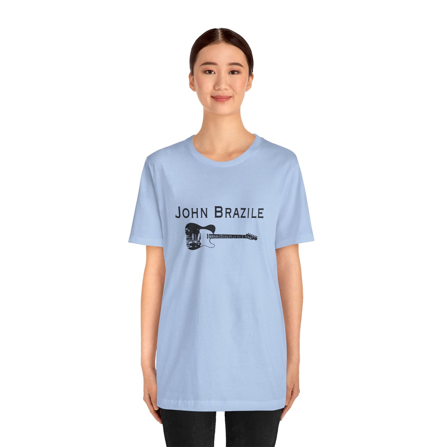 A Classic: The John Brazile Guitar Tee  - Unisex Jersey Short Sleeve