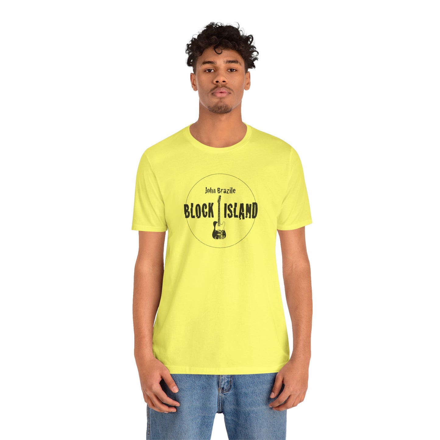 Block Island John Brazile - Unisex Jersey Short Sleeve Tee