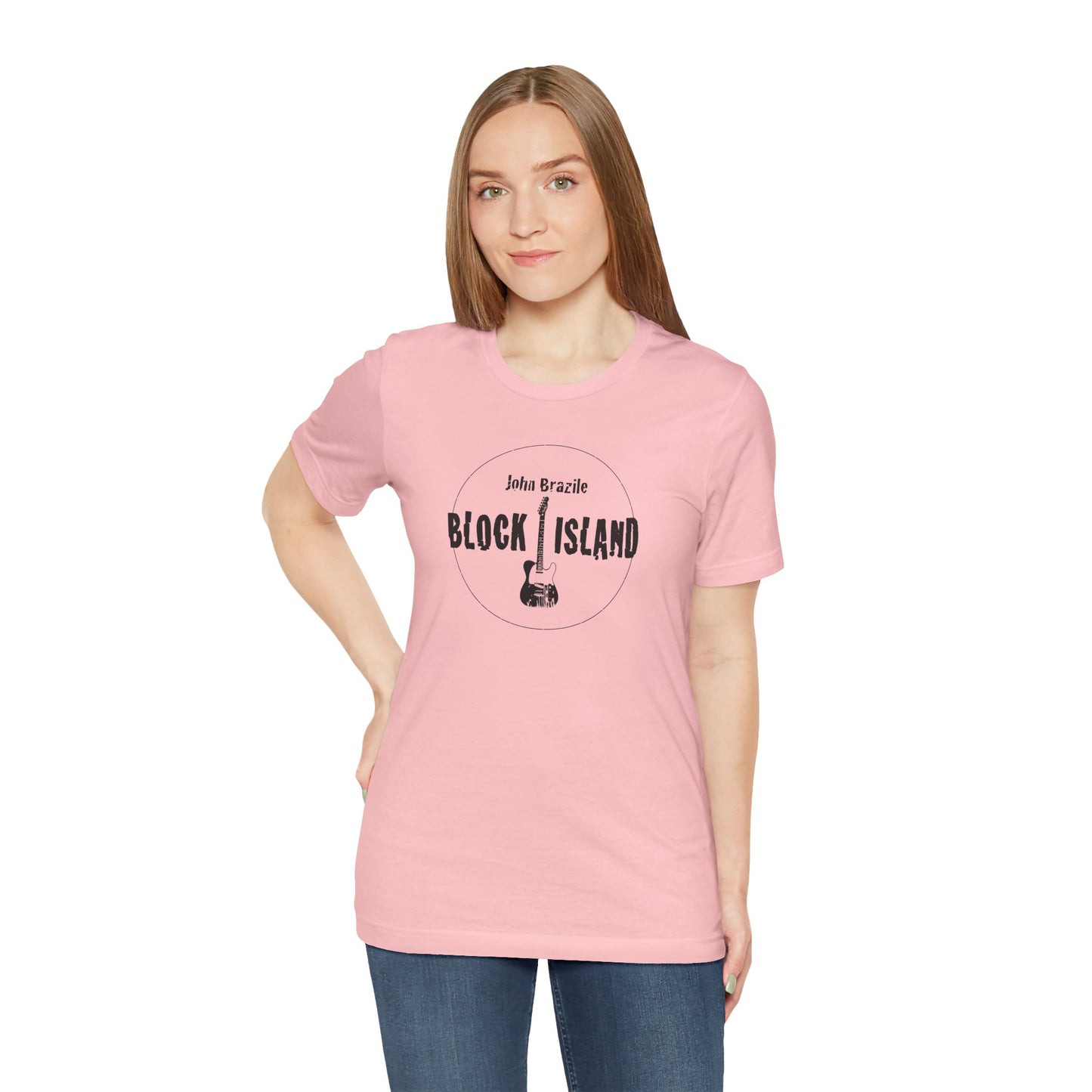 Block Island John Brazile - Unisex Jersey Short Sleeve Tee