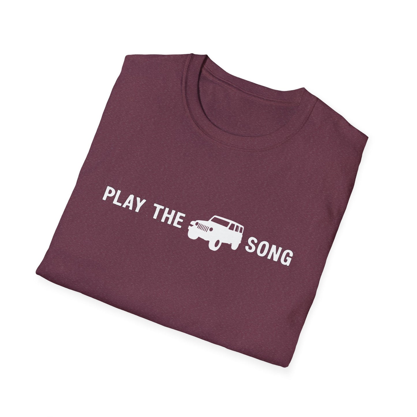 Can Always Tell "Play The Song" White letters