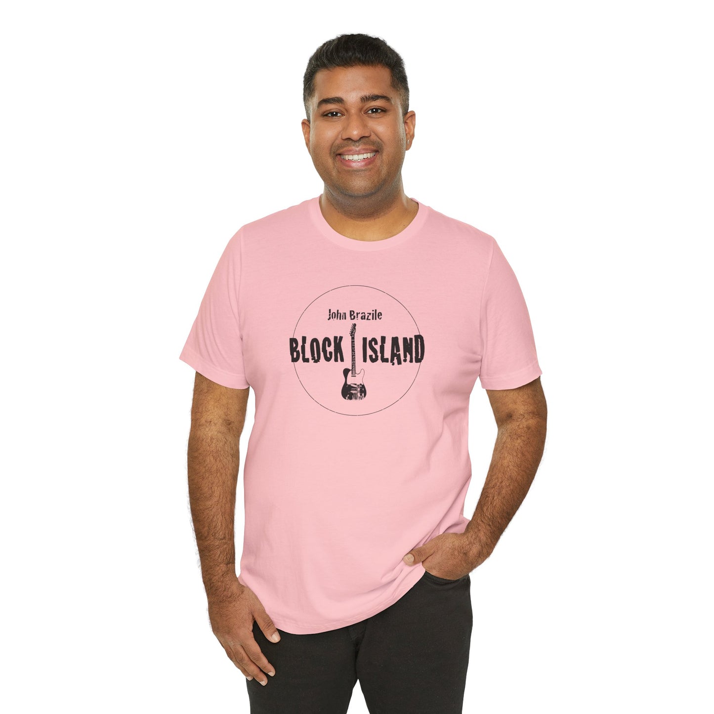 Block Island John Brazile - Unisex Jersey Short Sleeve Tee