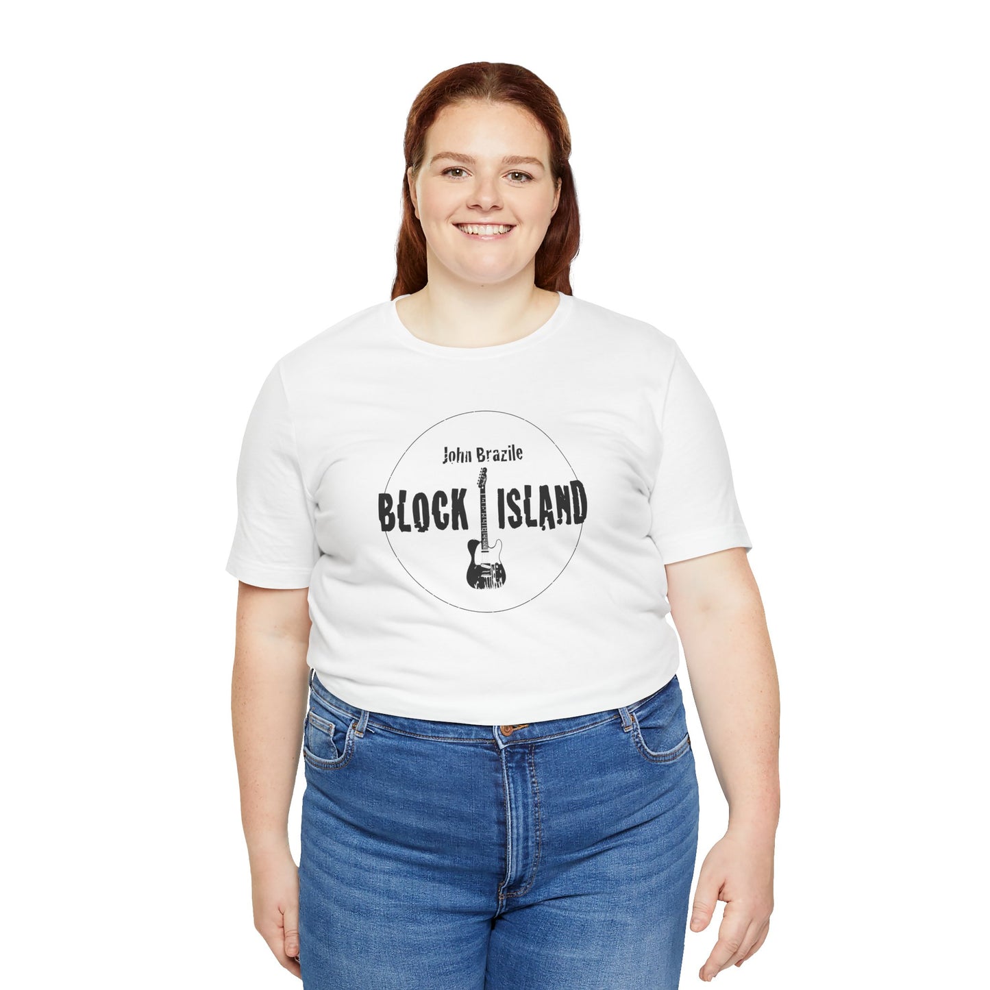 Block Island John Brazile - Unisex Jersey Short Sleeve Tee