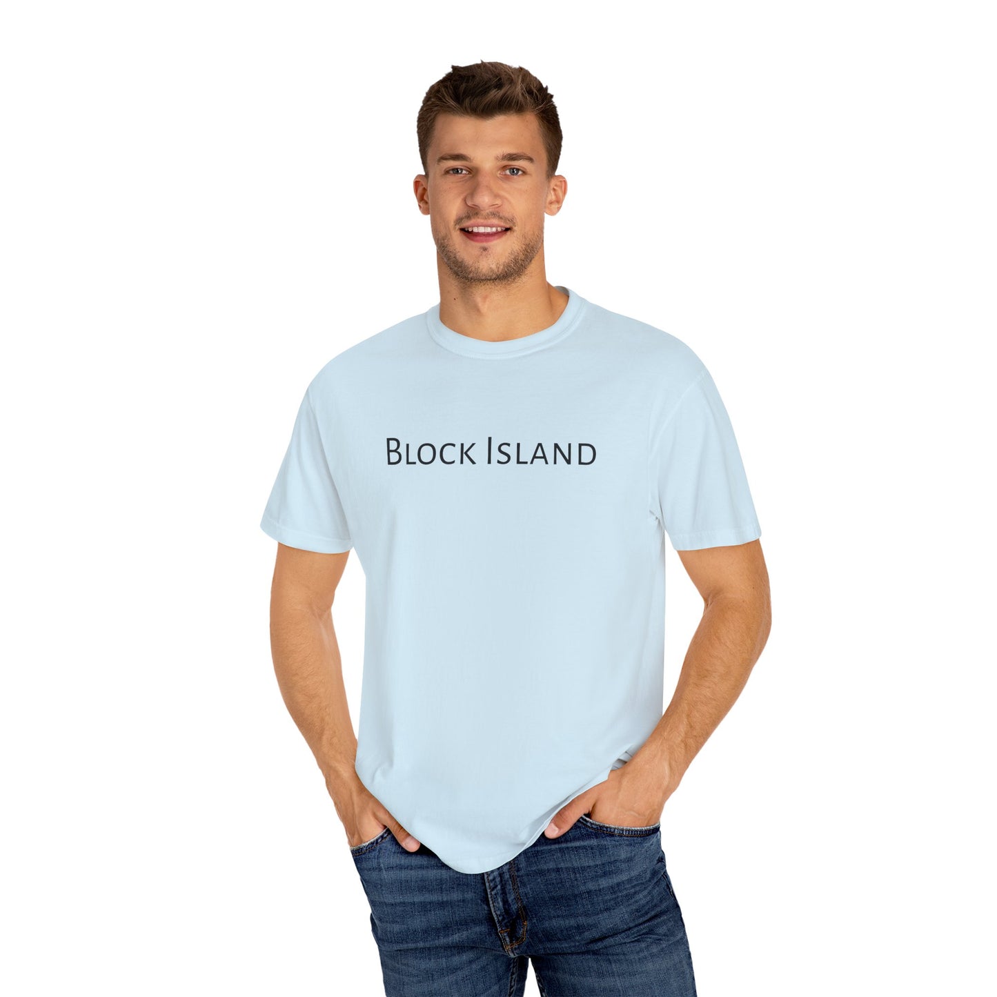 Block Island, "Guitar, No Boat" John Brazile Tee