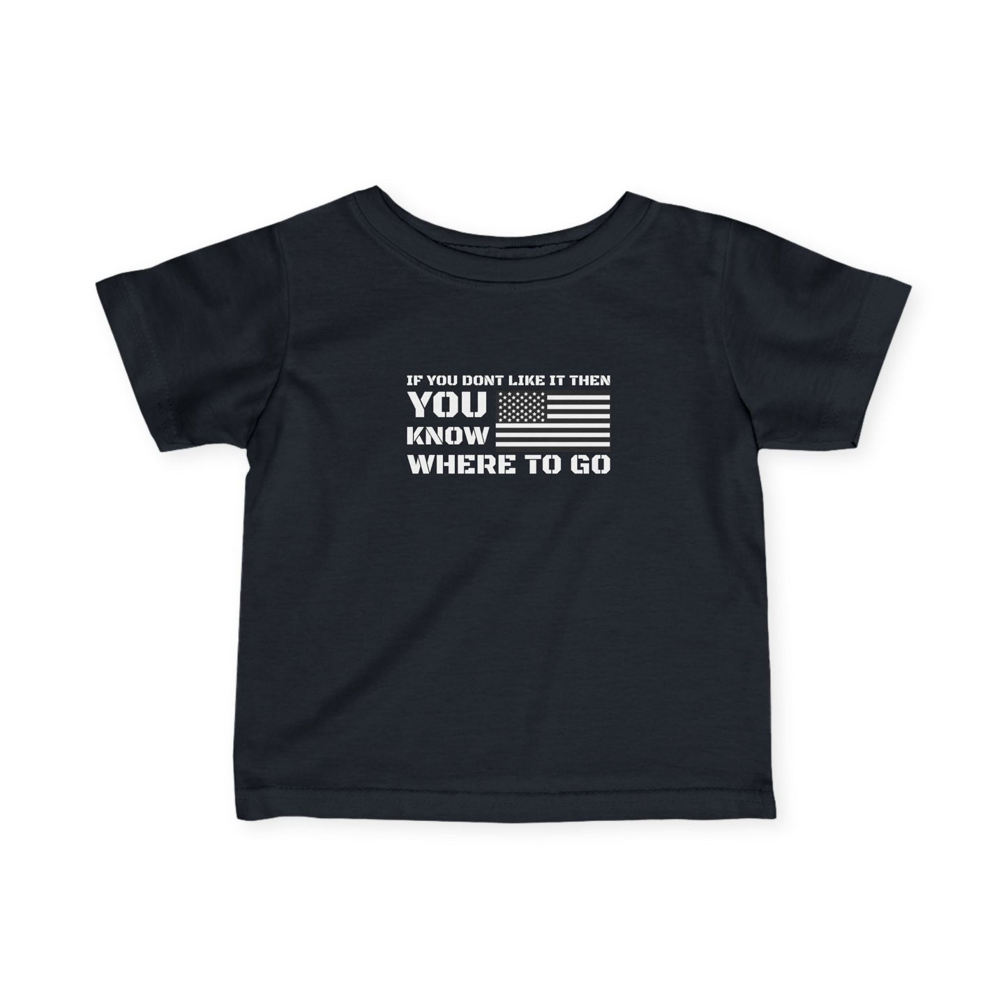You Know Where To Go - Infant Fine Jersey Tee
