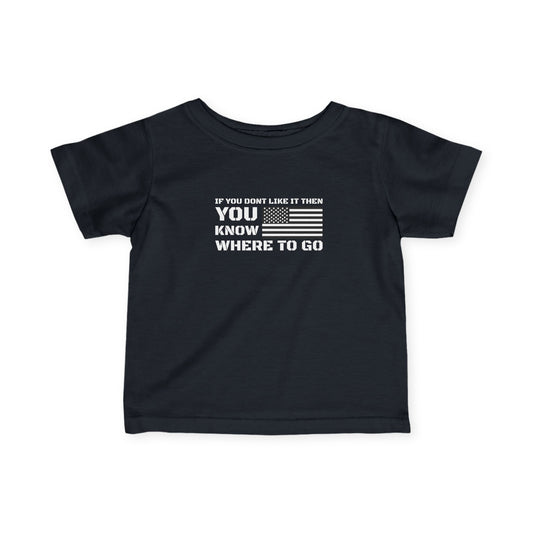 You Know Where To Go - Infant Fine Jersey Tee