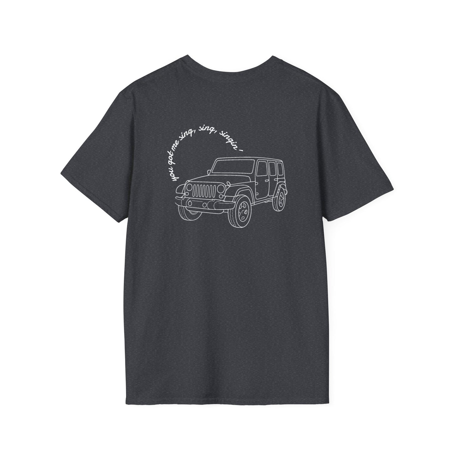 Can Always Tell "Play the Song / Sing, Singin'" Outline Tee