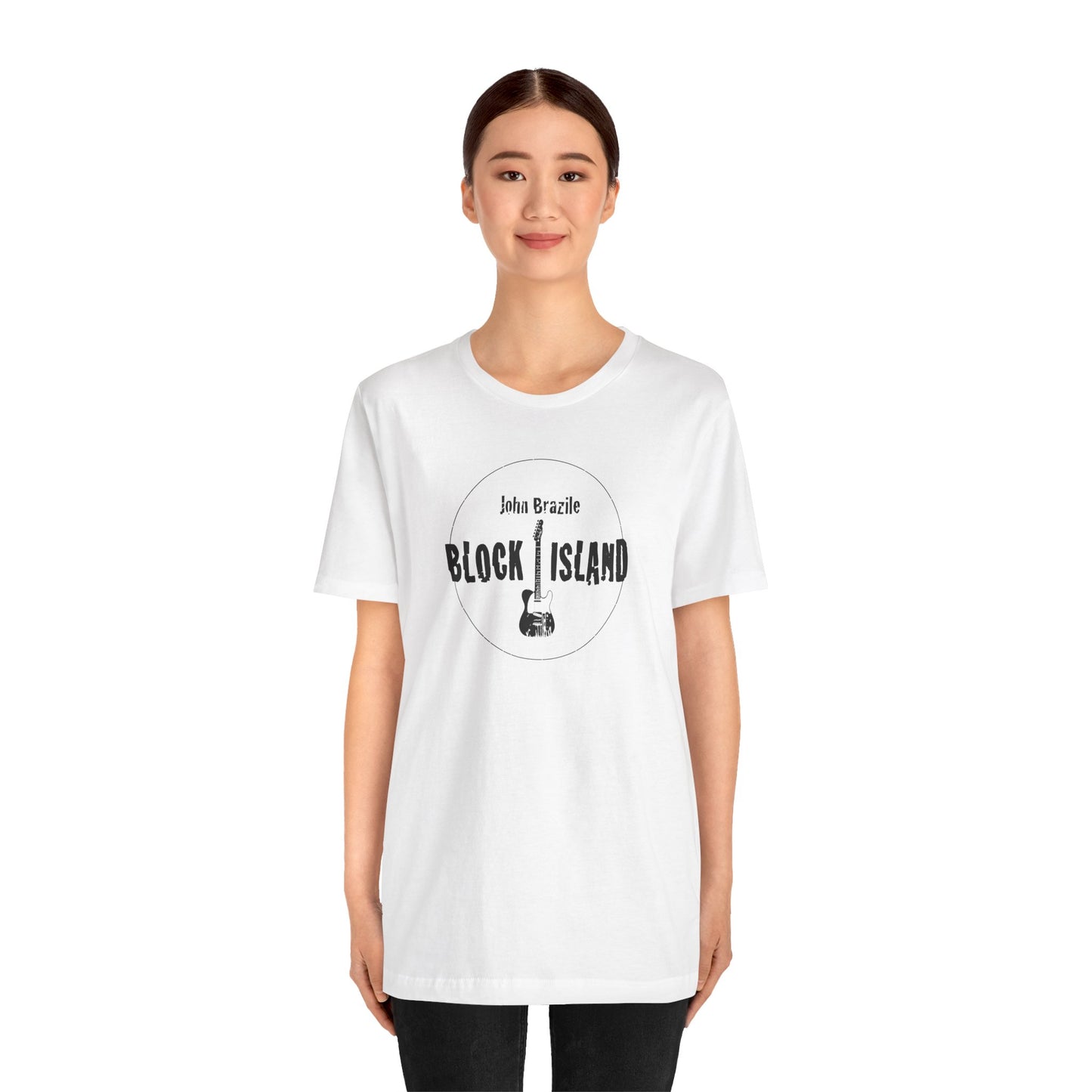 Block Island John Brazile - Unisex Jersey Short Sleeve Tee