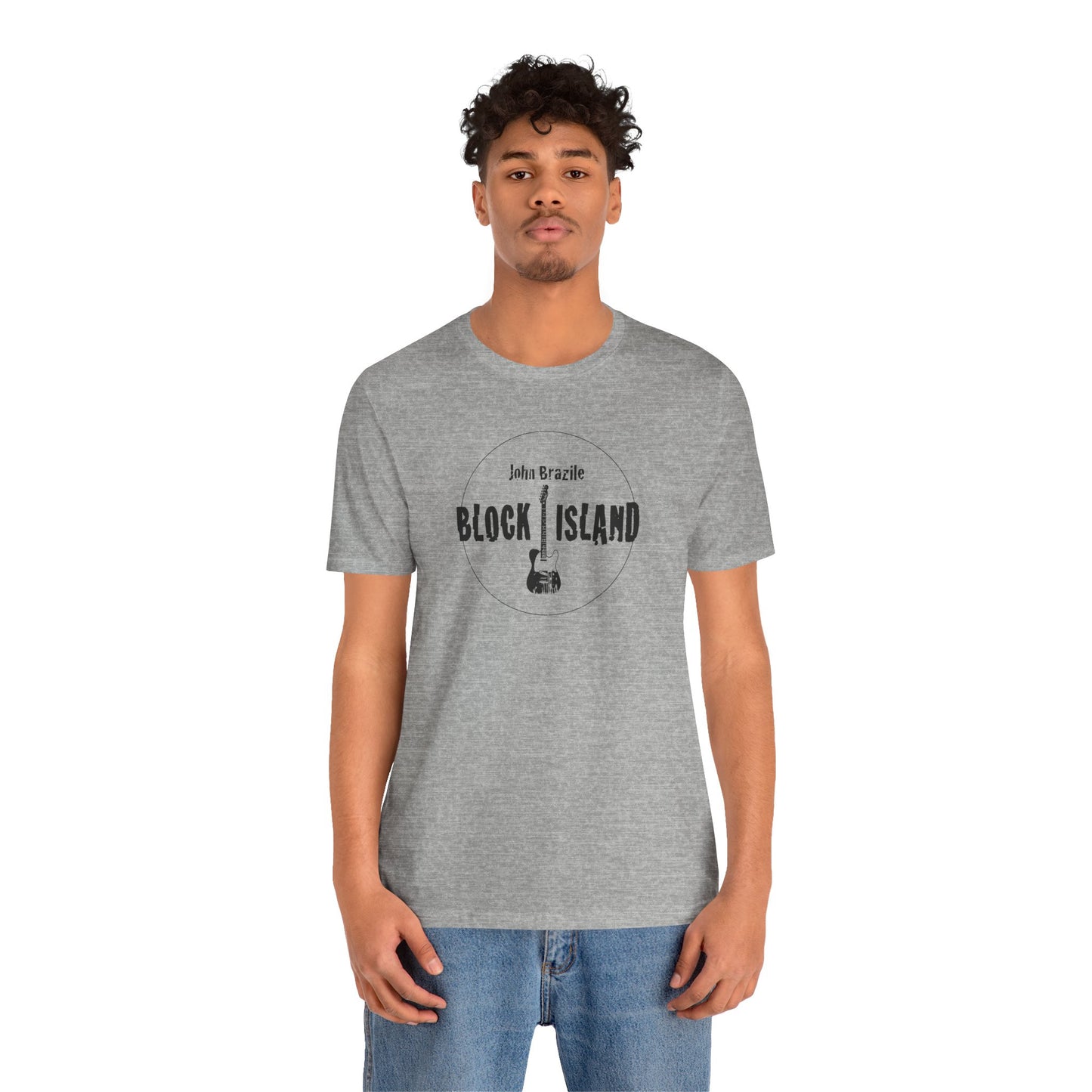 Block Island John Brazile - Unisex Jersey Short Sleeve Tee