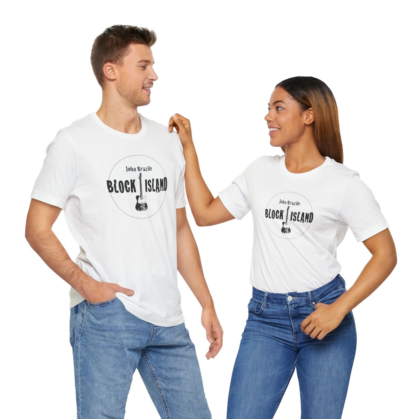 Block Island John Brazile - Unisex Jersey Short Sleeve Tee
