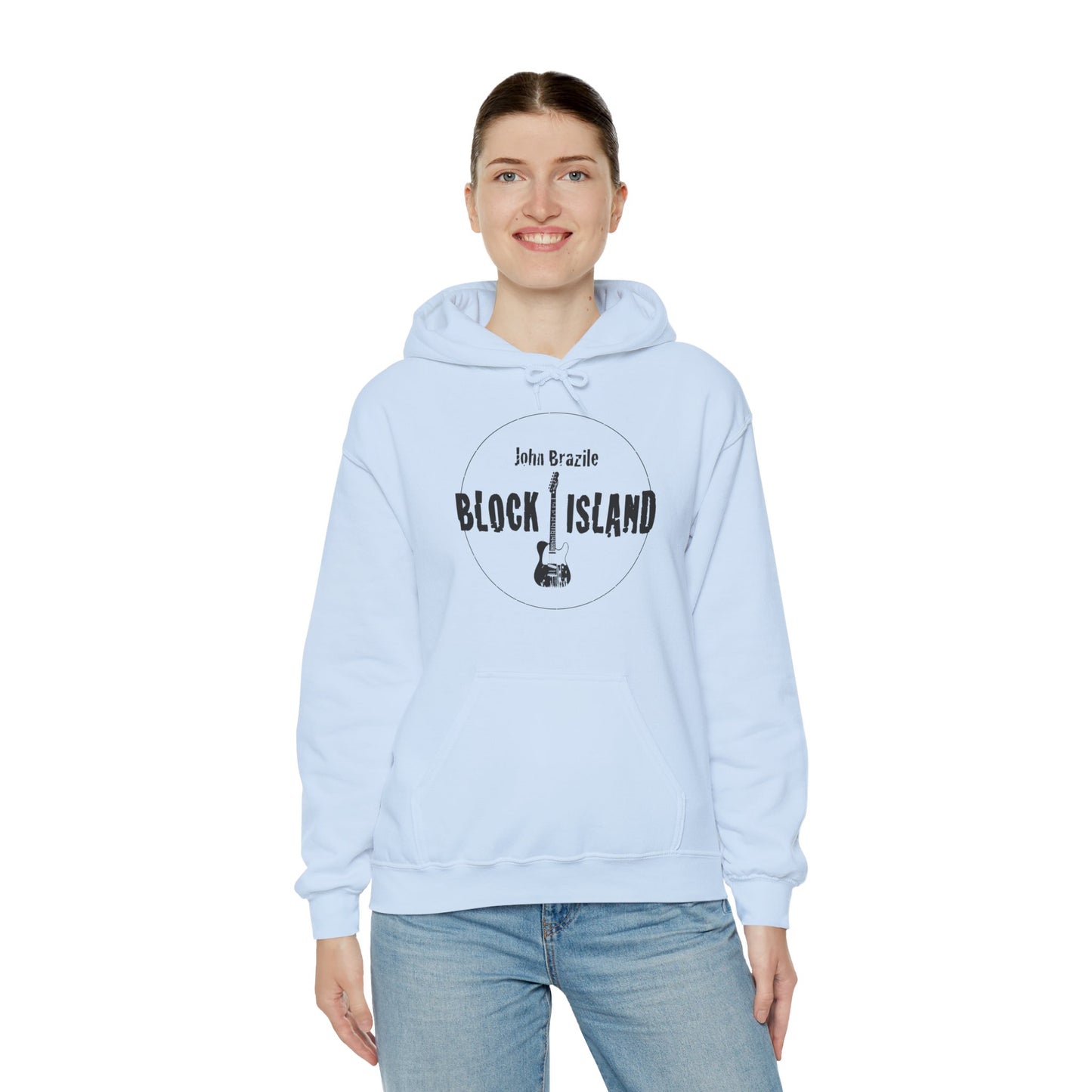 Block Island John Brazile - Unisex Heavy Blend Hooded Sweatshirt