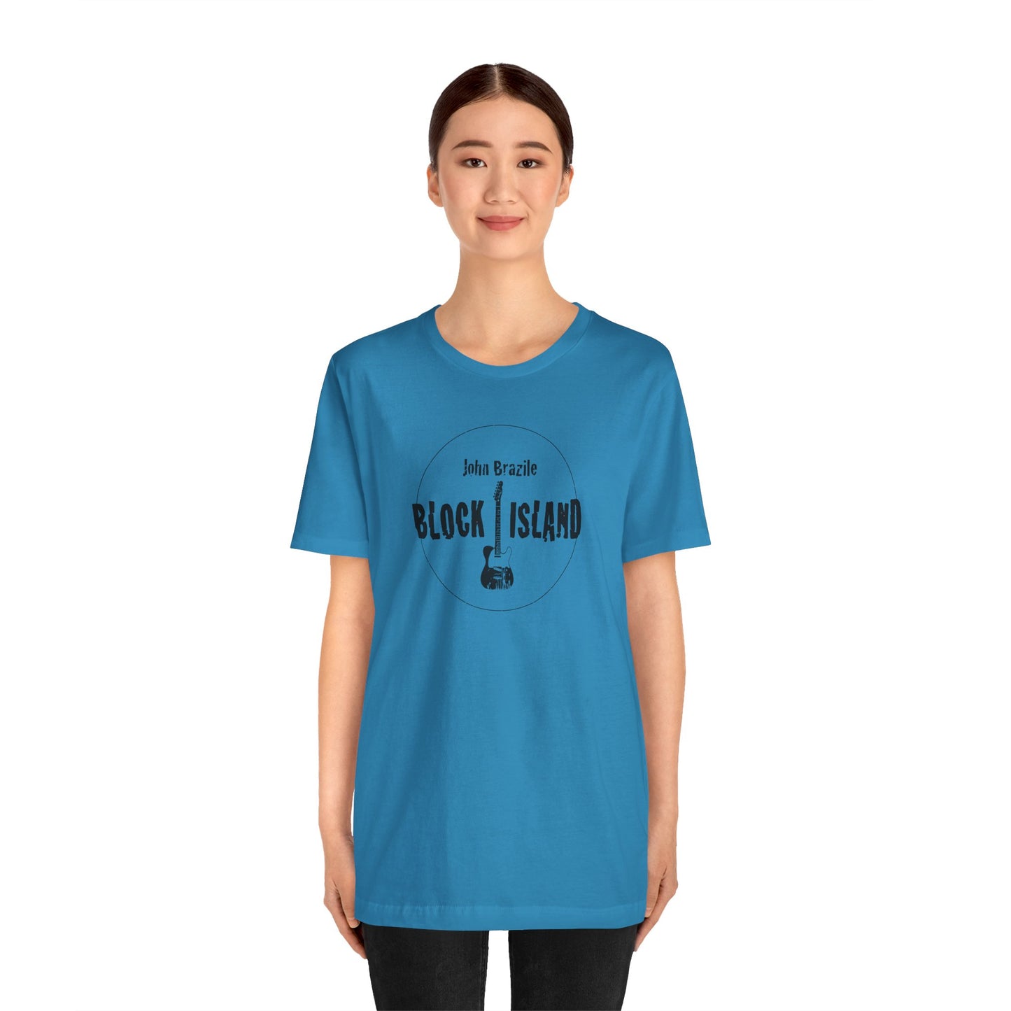 Block Island John Brazile - Unisex Jersey Short Sleeve Tee