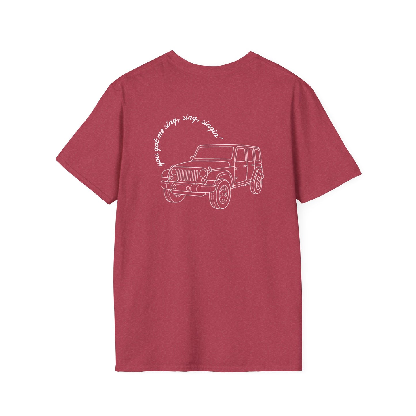Can Always Tell "Play the Song / Sing, Singin'" Outline Tee