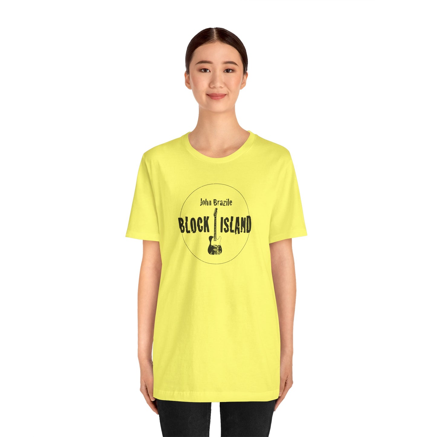 Block Island John Brazile - Unisex Jersey Short Sleeve Tee