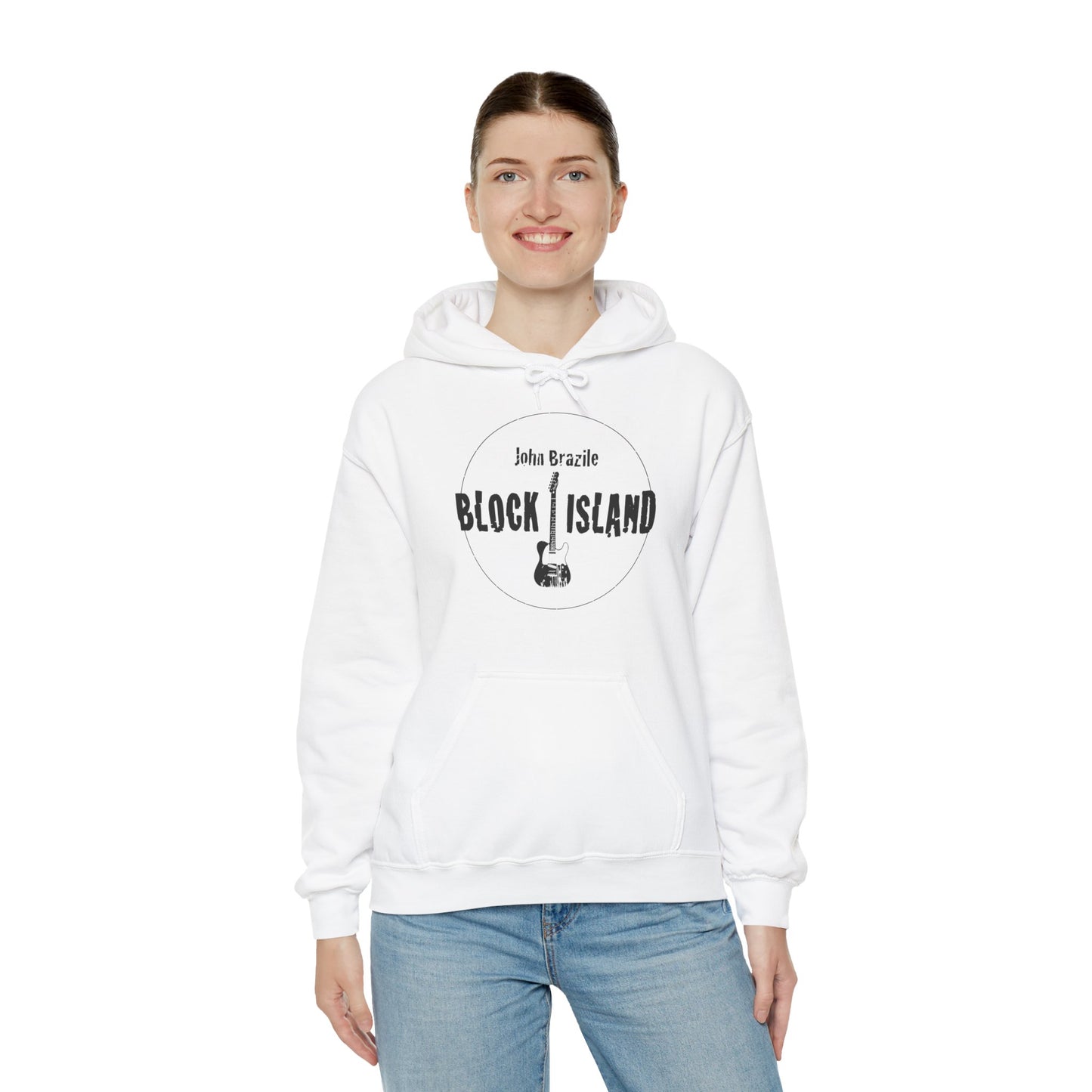 Block Island John Brazile - Unisex Heavy Blend Hooded Sweatshirt