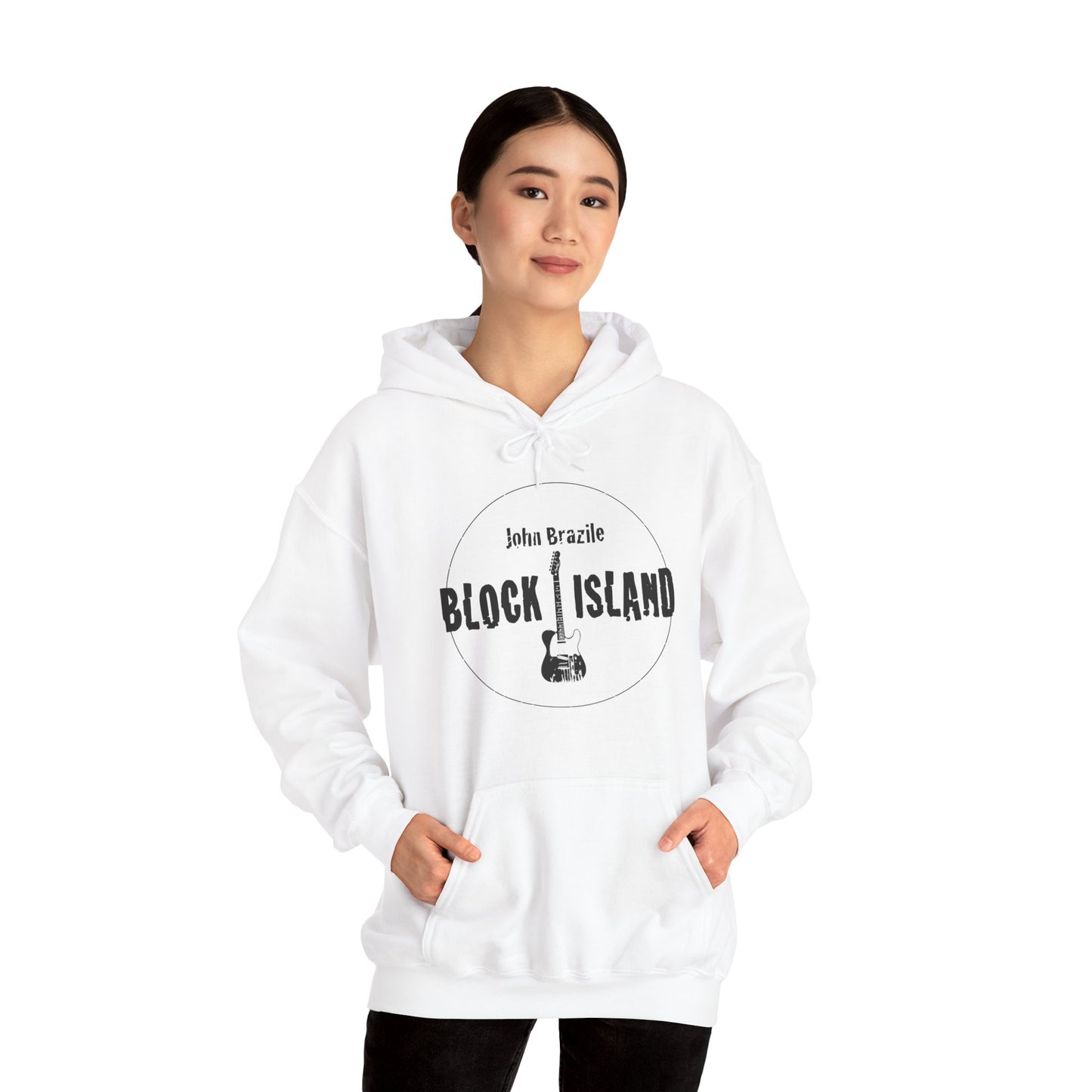 Block Island John Brazile - Unisex Heavy Blend Hooded Sweatshirt