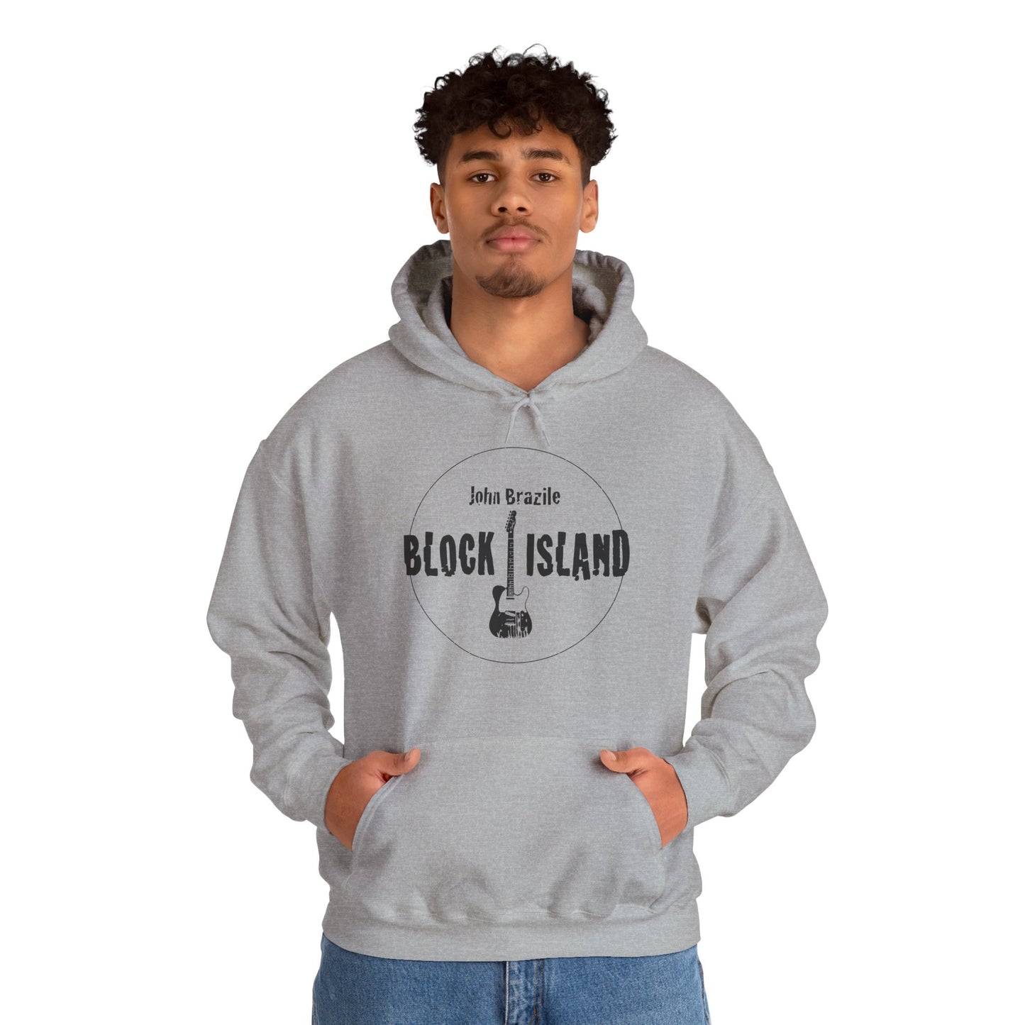 Block Island John Brazile - Unisex Heavy Blend Hooded Sweatshirt