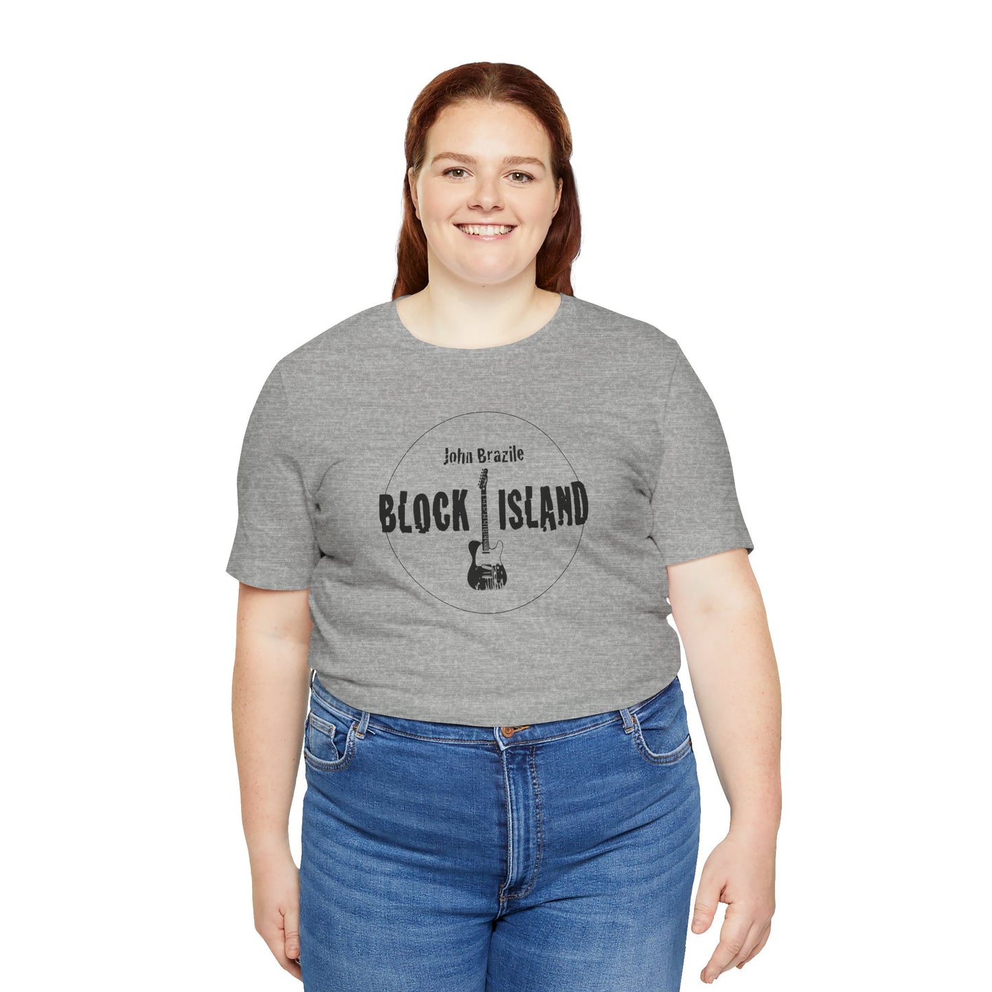 Block Island John Brazile - Unisex Jersey Short Sleeve Tee