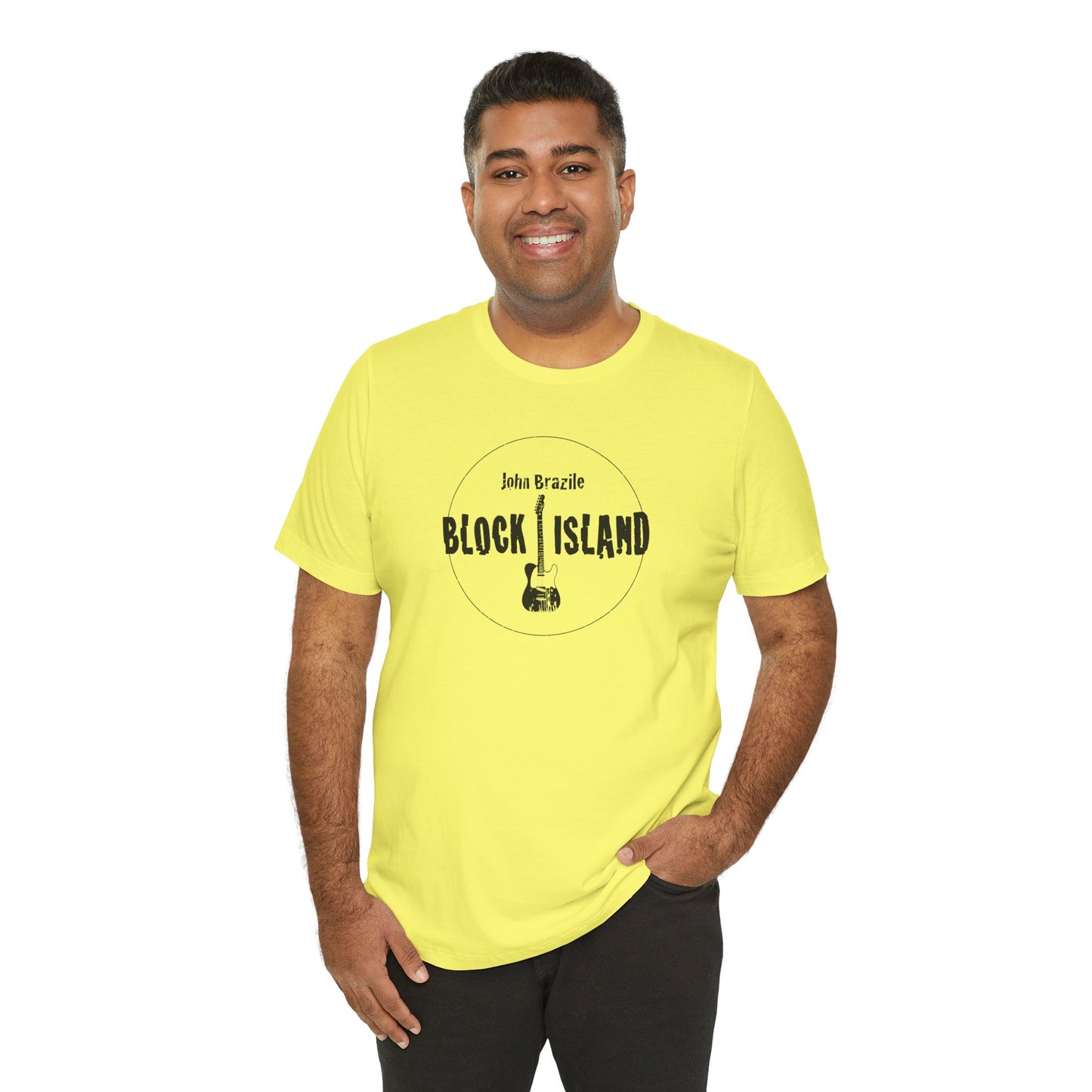 Block Island John Brazile - Unisex Jersey Short Sleeve Tee