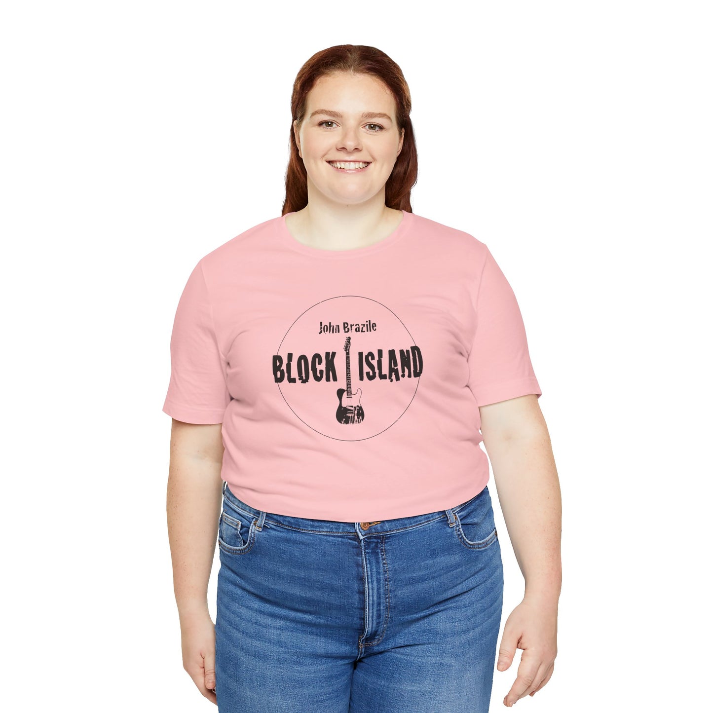 Block Island John Brazile - Unisex Jersey Short Sleeve Tee