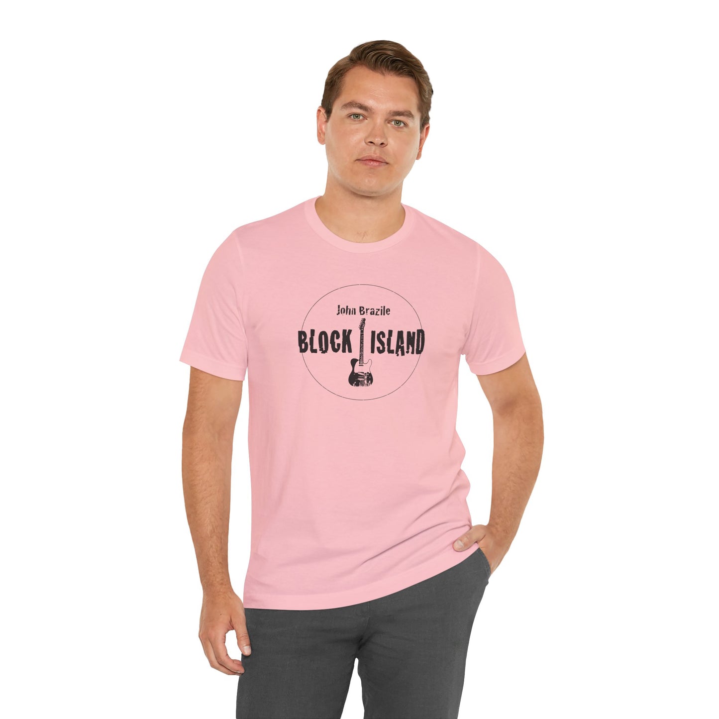 Block Island John Brazile - Unisex Jersey Short Sleeve Tee