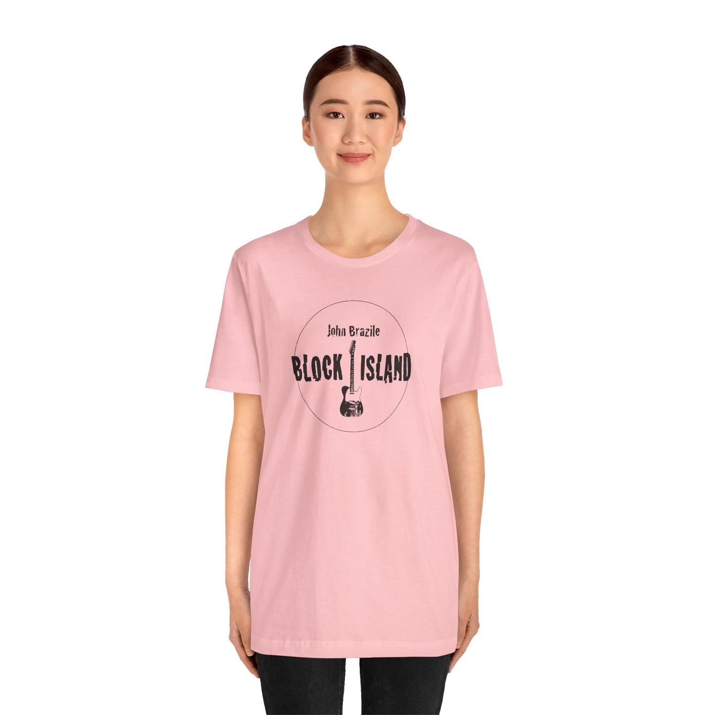 Block Island John Brazile - Unisex Jersey Short Sleeve Tee