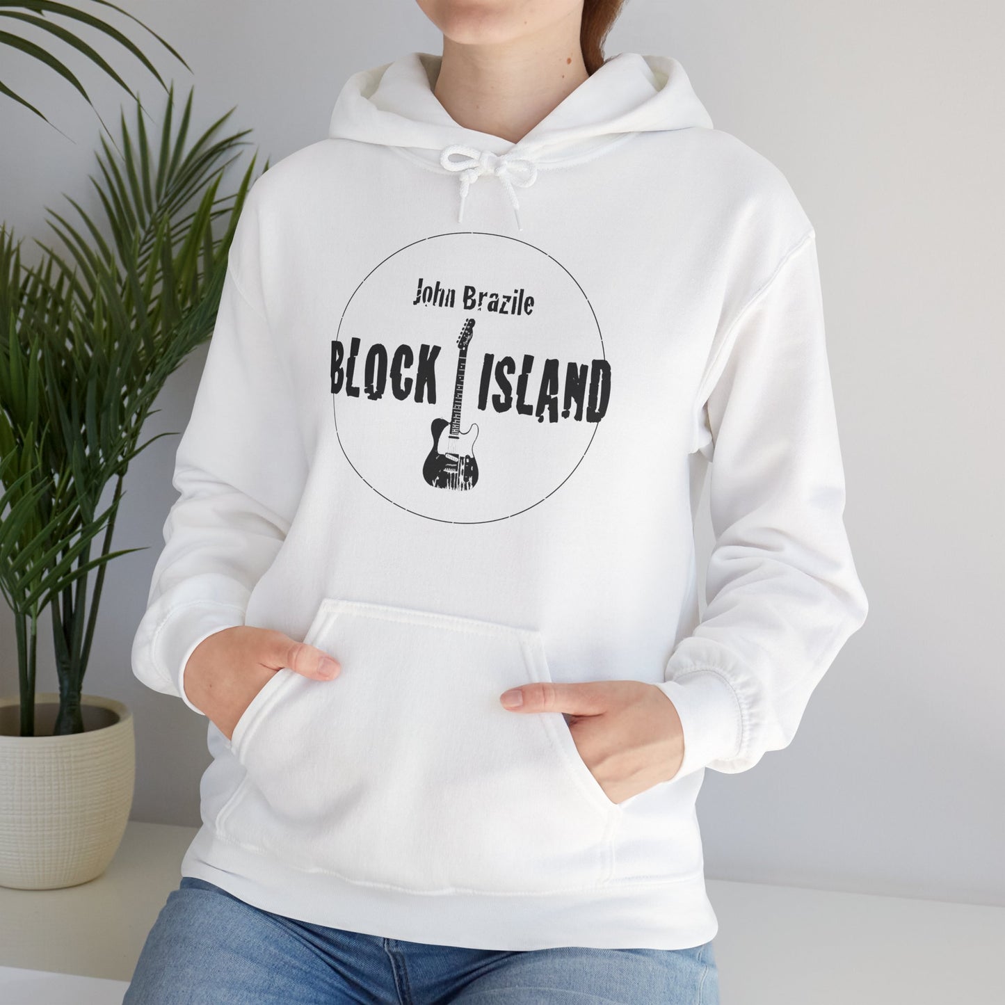 Block Island John Brazile - Unisex Heavy Blend Hooded Sweatshirt