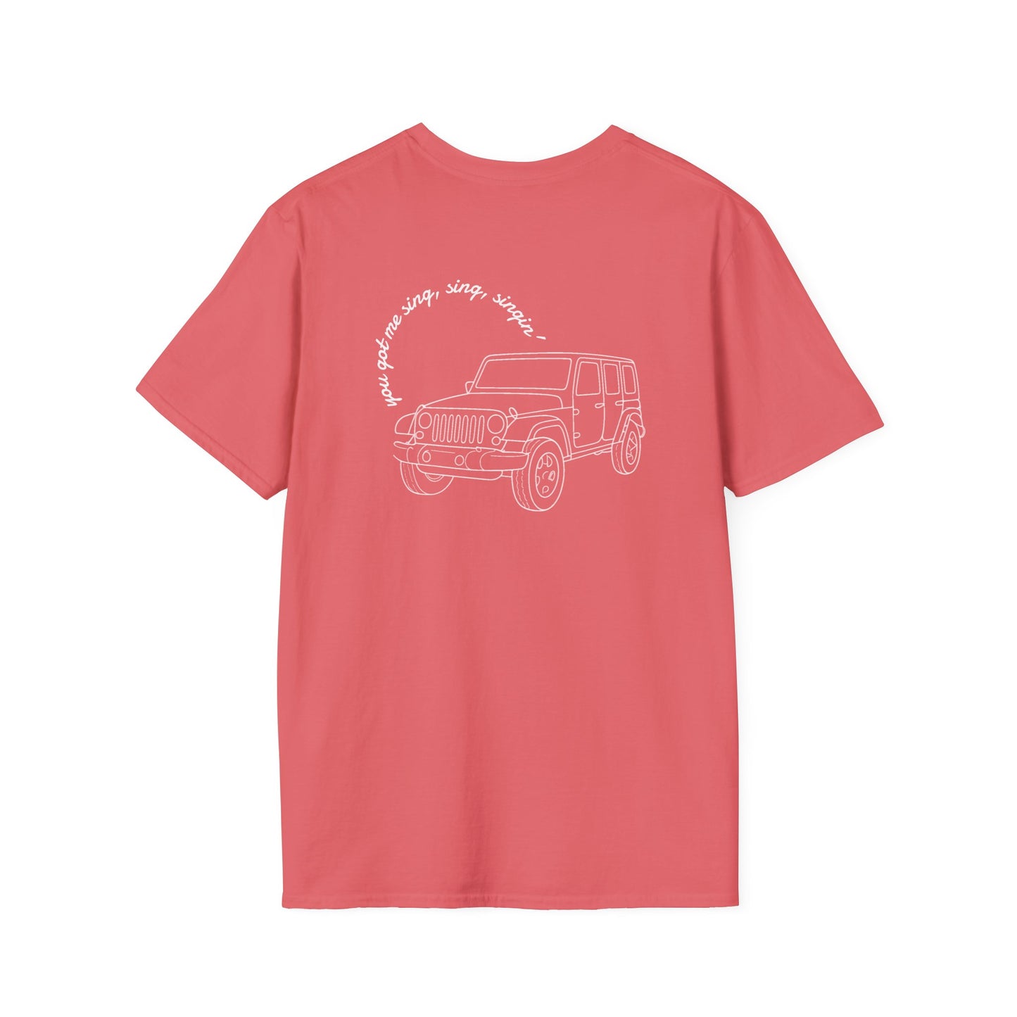 Can Always Tell "Play the Song / Sing, Singin'" Outline Tee