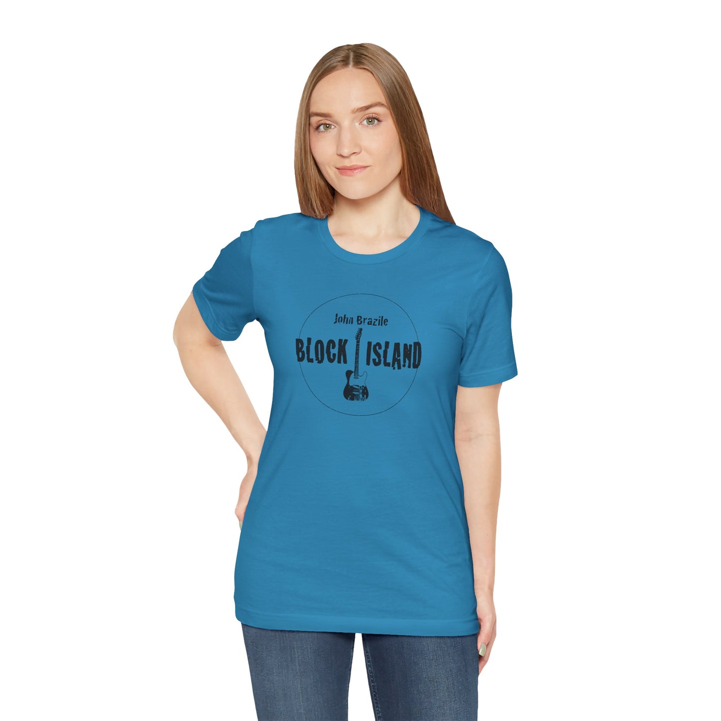 Block Island John Brazile - Unisex Jersey Short Sleeve Tee