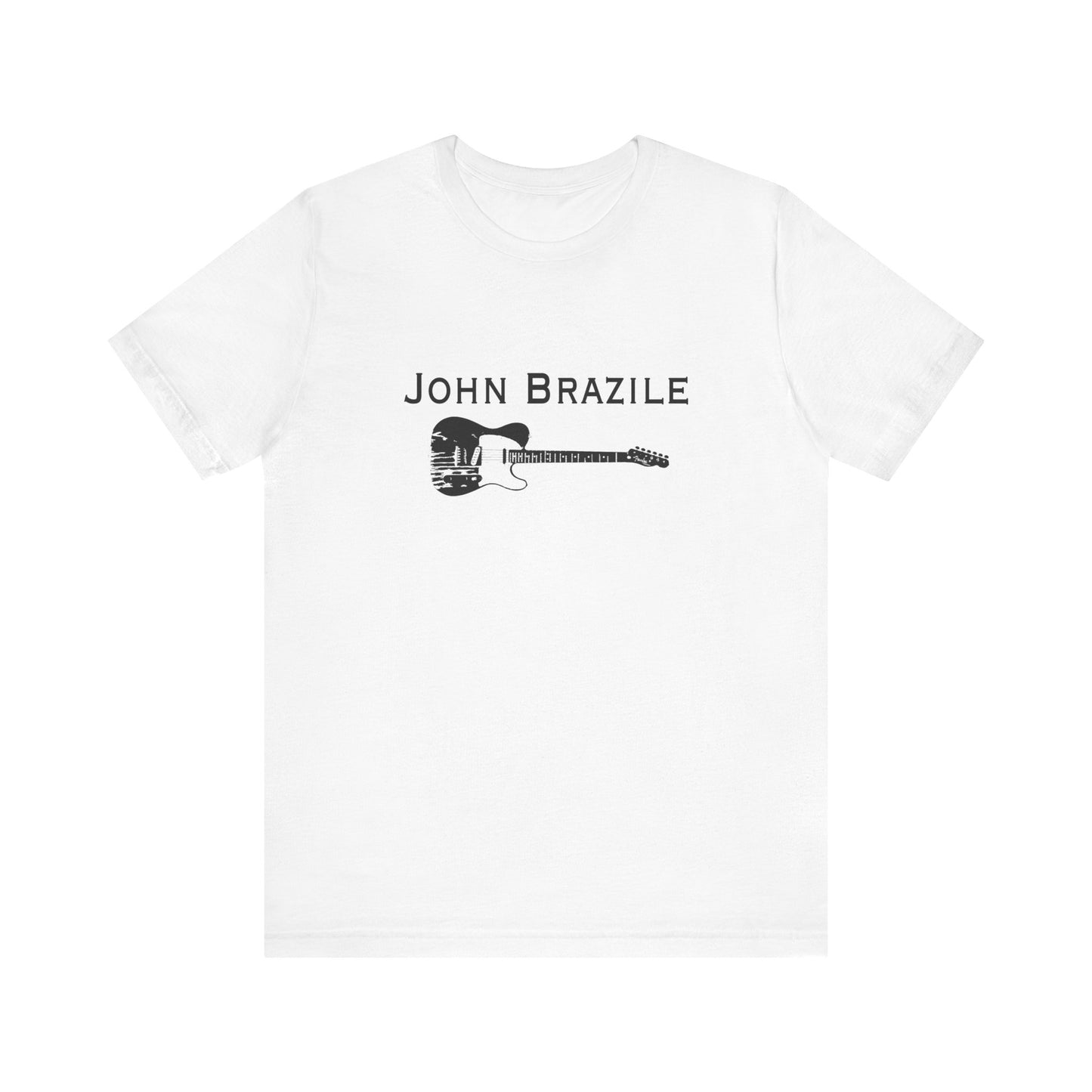 A Classic: The John Brazile Guitar Tee  - Unisex Jersey Short Sleeve
