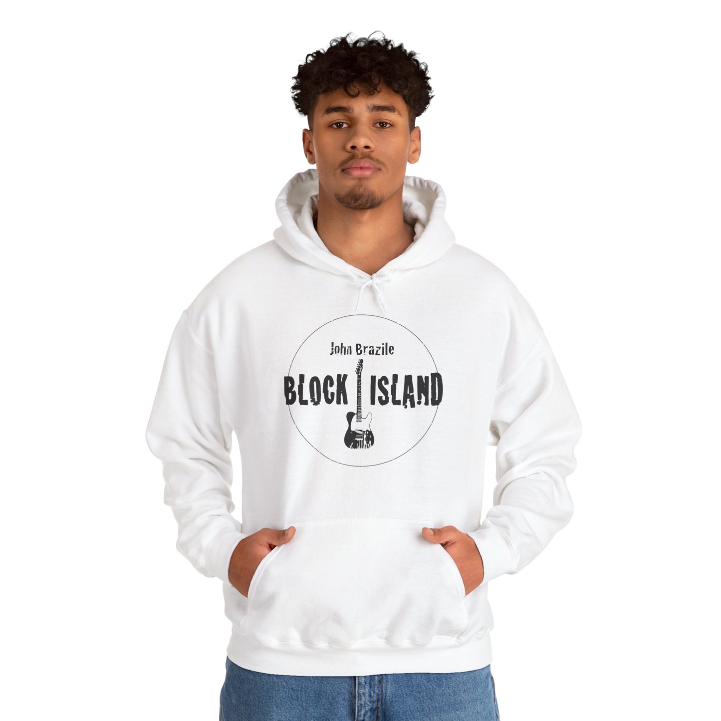 Block Island John Brazile - Unisex Heavy Blend Hooded Sweatshirt