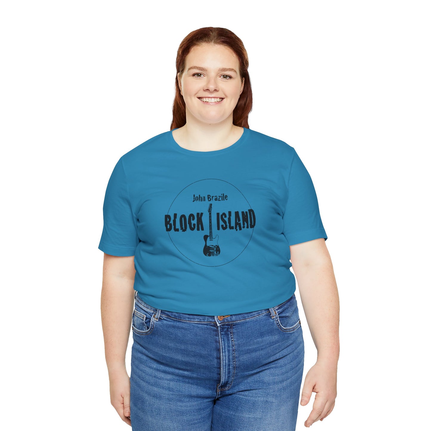 Block Island John Brazile - Unisex Jersey Short Sleeve Tee