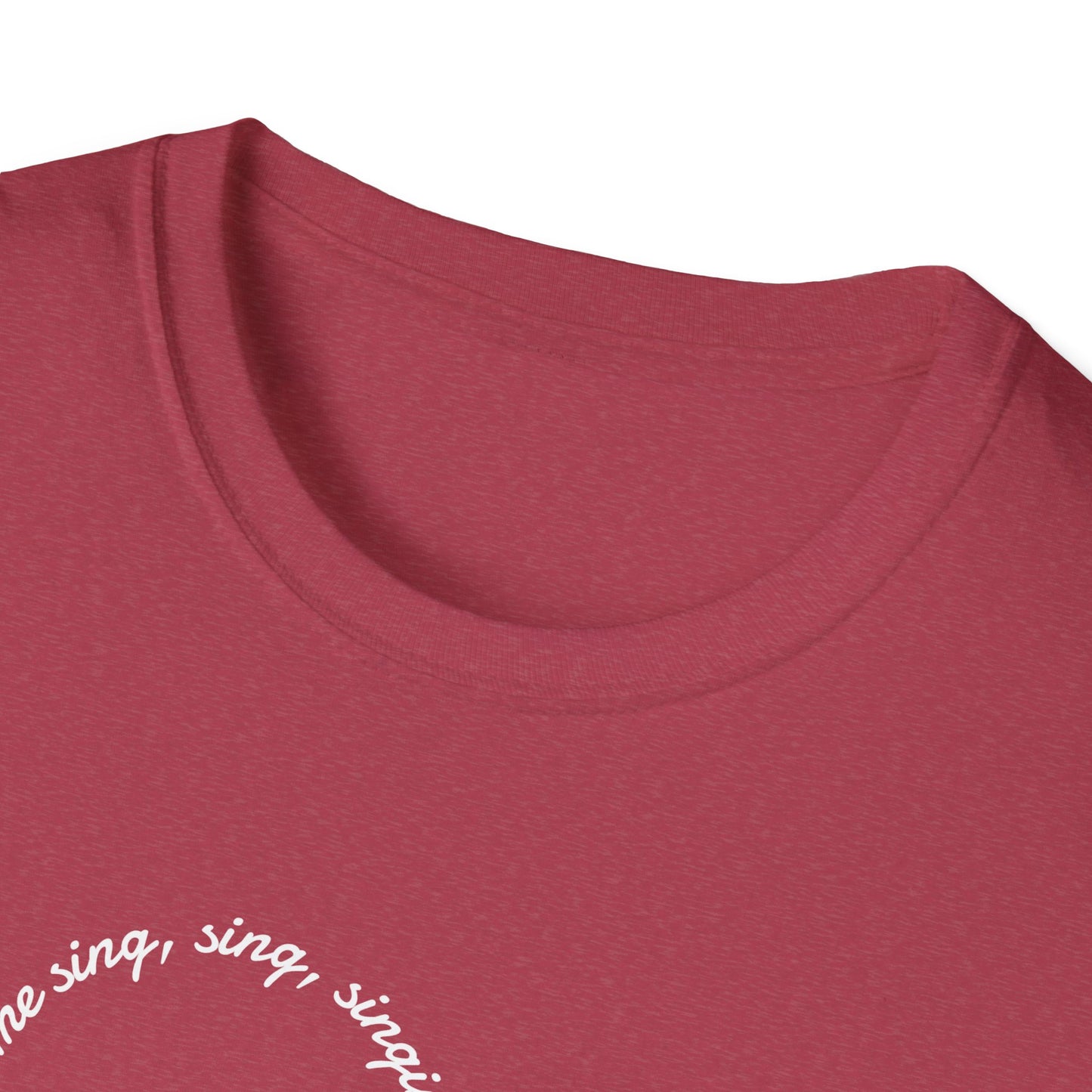 Can Always Tell "You Got Me Sing, Sing, Singin'" Outline Tee