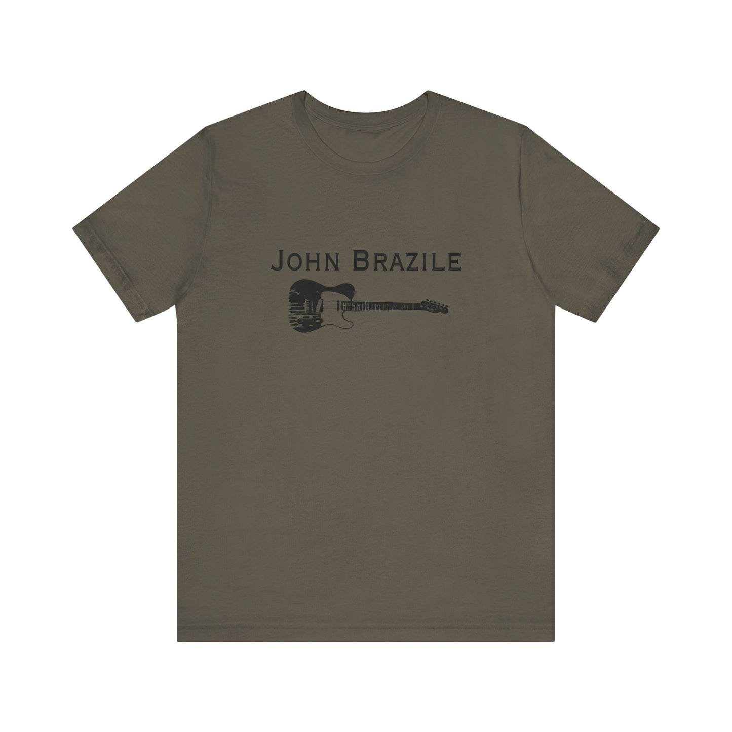 A Classic: The John Brazile Guitar Tee  - Unisex Jersey Short Sleeve