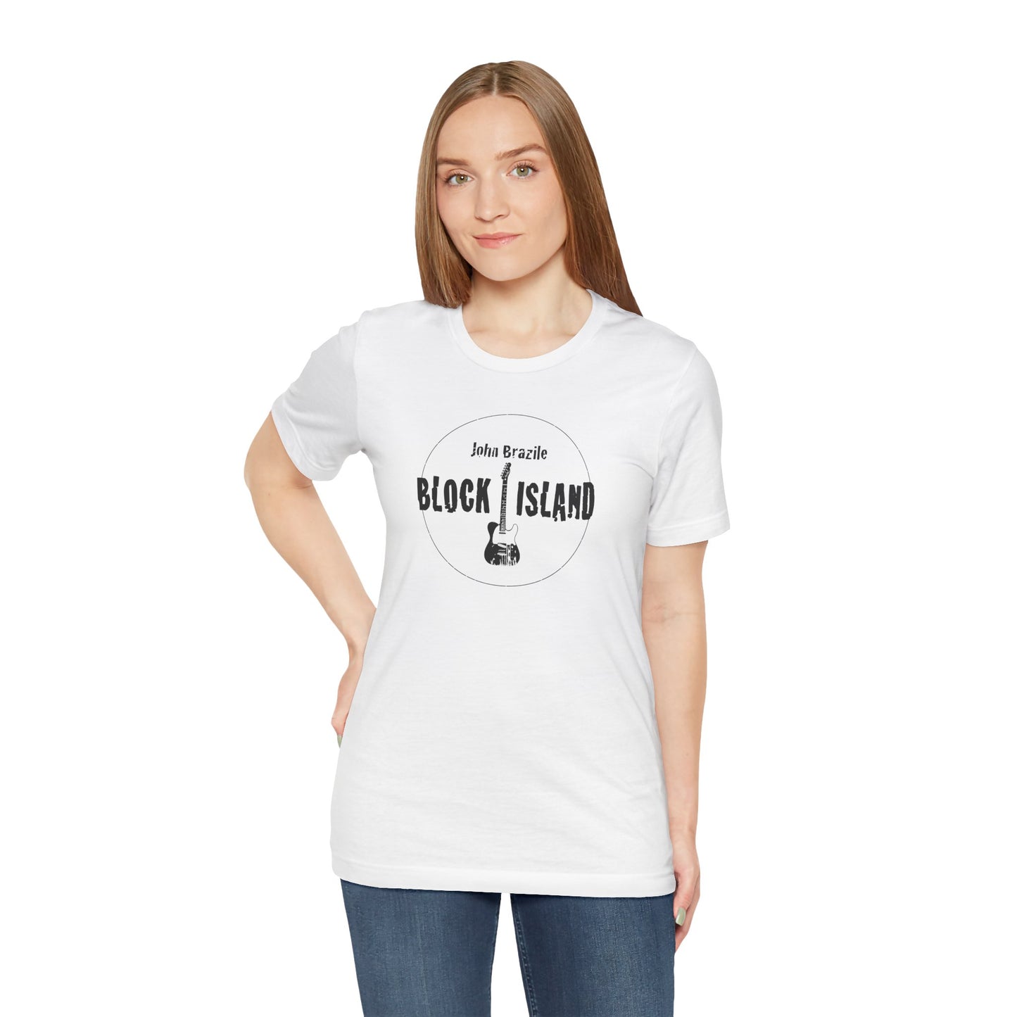 Block Island John Brazile - Unisex Jersey Short Sleeve Tee