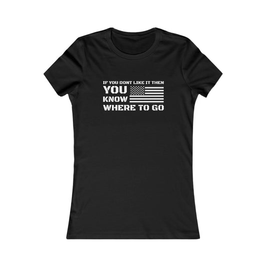 You Know Where To Go - Women's Tee