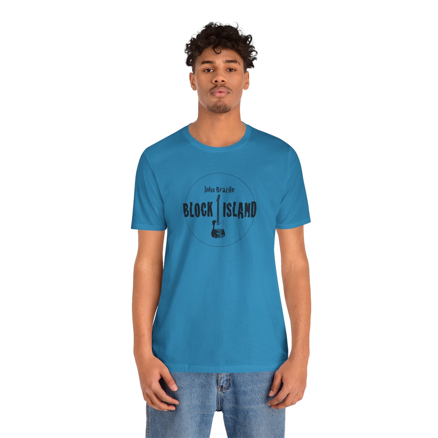 Block Island John Brazile - Unisex Jersey Short Sleeve Tee