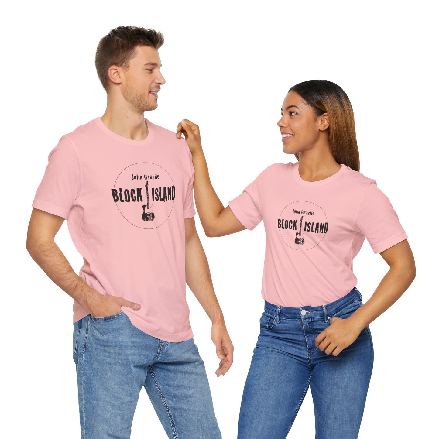 Block Island John Brazile - Unisex Jersey Short Sleeve Tee