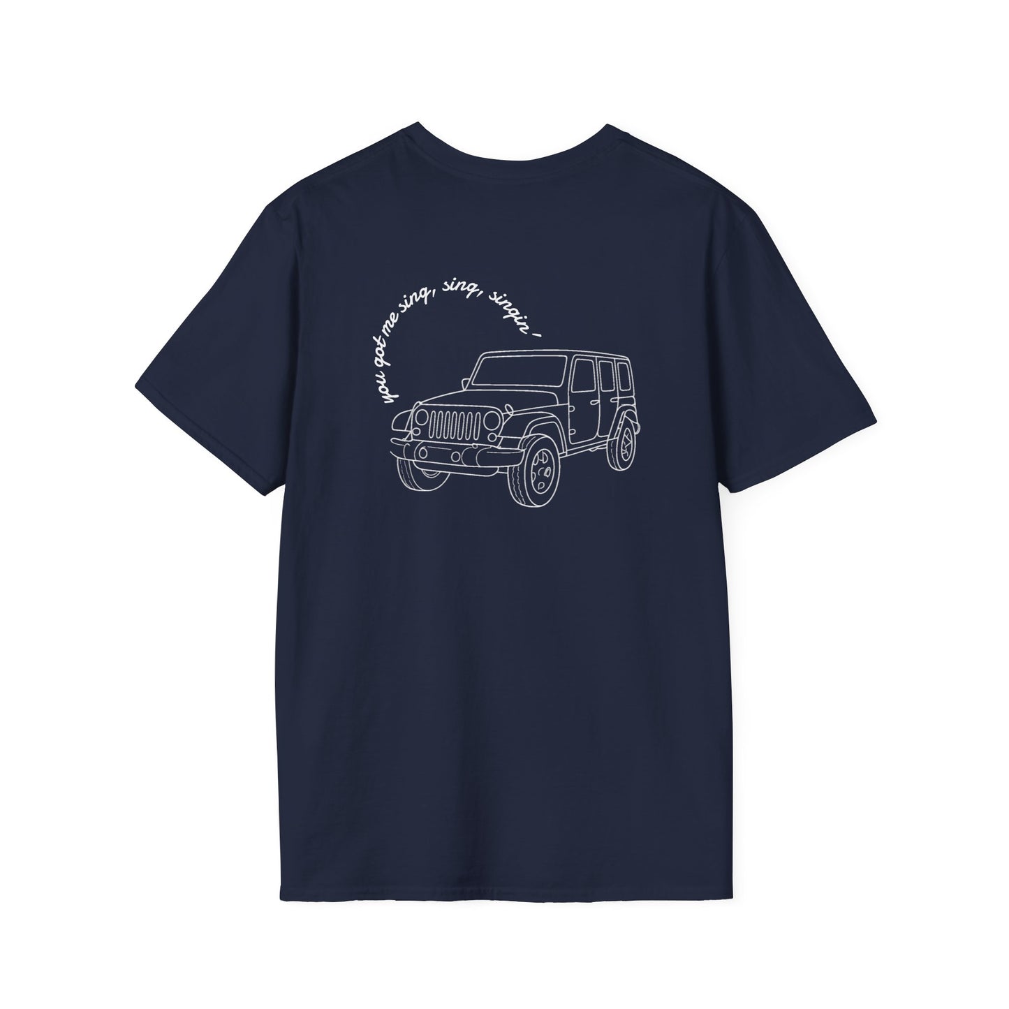 Can Always Tell "Play the Song / Sing, Singin'" Outline Tee