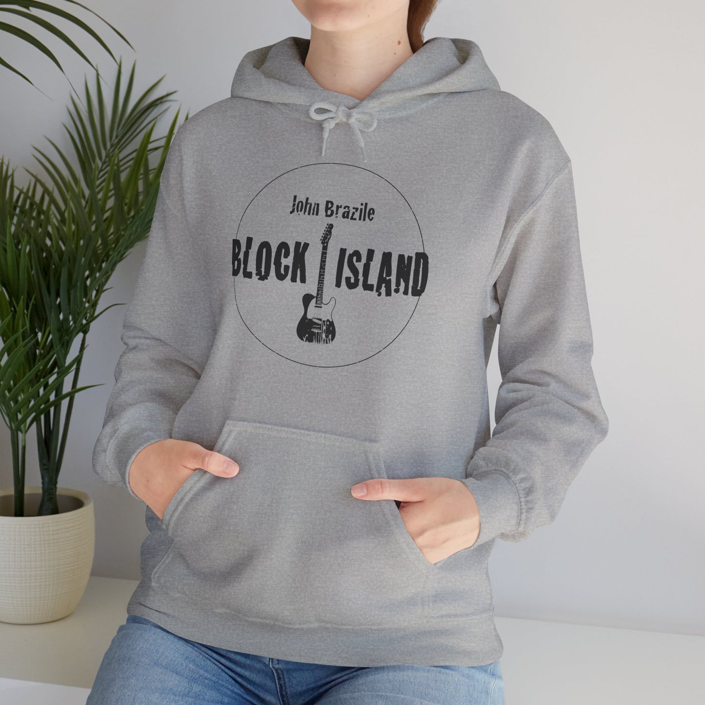 Block Island John Brazile - Unisex Heavy Blend Hooded Sweatshirt