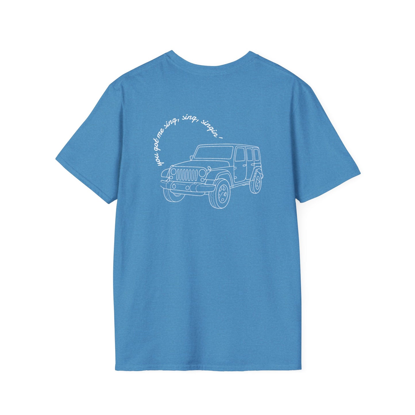 Can Always Tell "Play the Song / Sing, Singin'" Outline Tee
