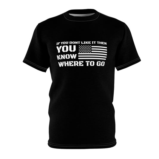 You Know Where To Go - Unisex Cut & Sew Tee (AOP)