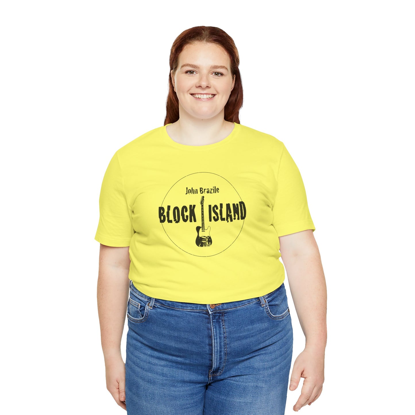 Block Island John Brazile - Unisex Jersey Short Sleeve Tee