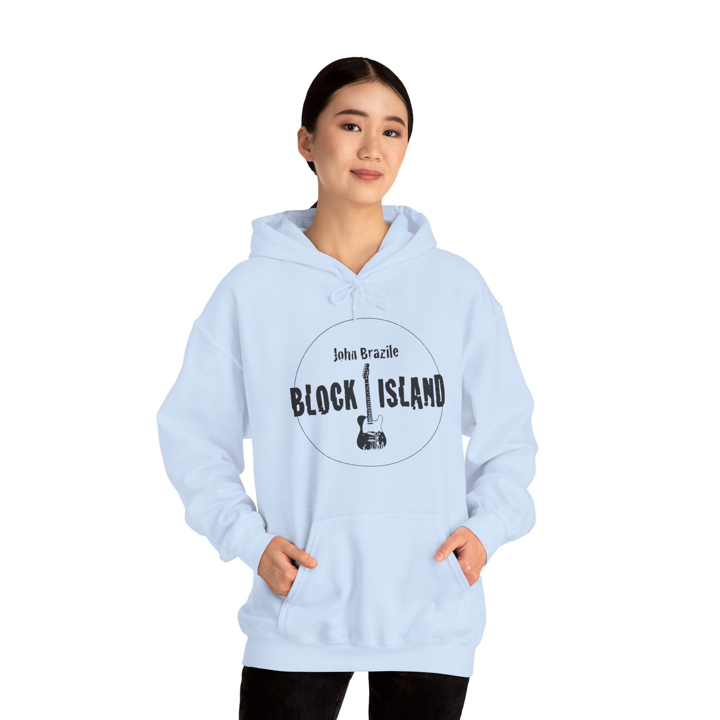 Block Island John Brazile - Unisex Heavy Blend Hooded Sweatshirt